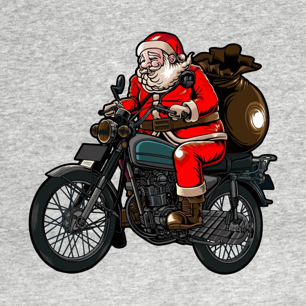 Christmas Santa Biker by 99% Match